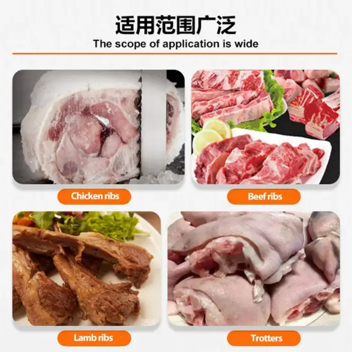 hard bone beef leg lamb leg beef rib saw bone chicken jelly meat cutting