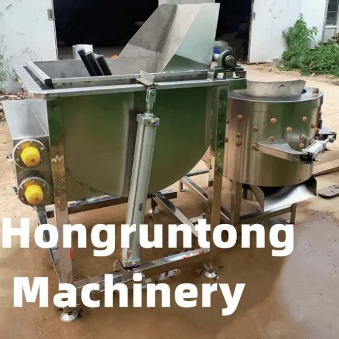 300 chicken scalding plucking machine poultry slaughterhouse