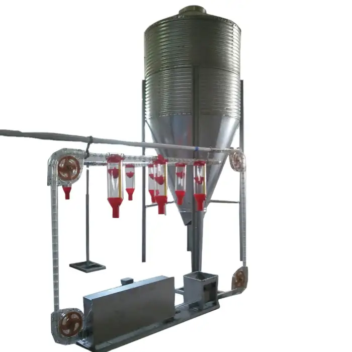 Chicken poultry farming feeder and drinker equipment