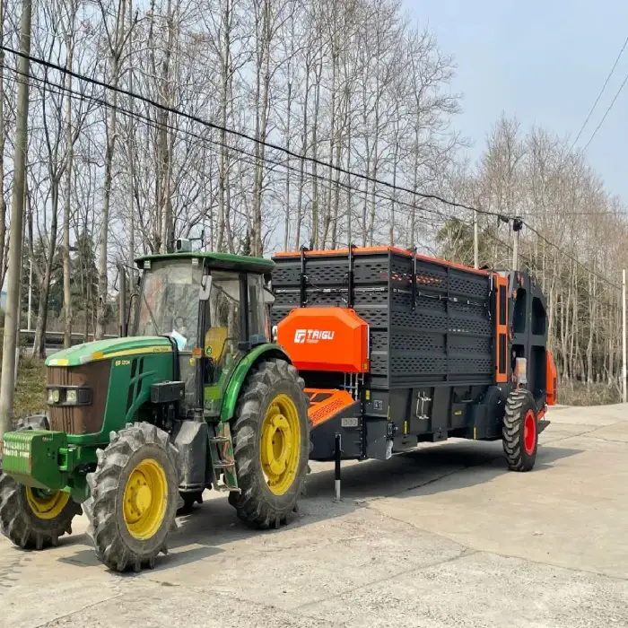 High Effective 120-160 HP Automatic Seed Cotton Baler For Cotton Picker