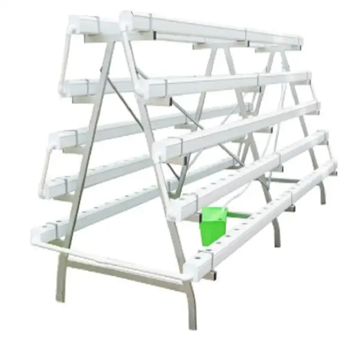 Greenhouse Hydroponics NFT system for agriculture