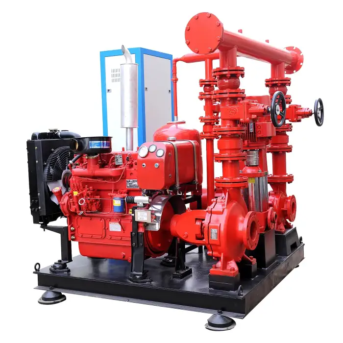 Farm irrigation diesel engine driven water pump