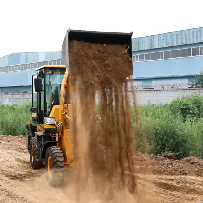 compact tractor with loader and backhoe loader backhoe 4x4 small backhoe loader