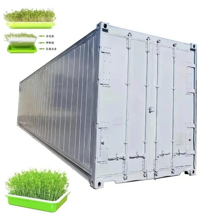 Tower Garden  Led Light Urban Indoor Vertical green barley grass automatic Hydroponics Growing System