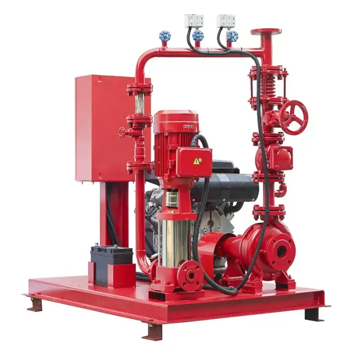 Farm irrigation diesel engine driven water pump