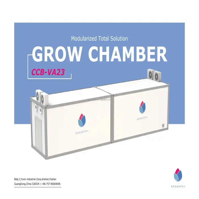 Climate Chamber Indoor Vertical Grow Room Farming System Grow Chamber