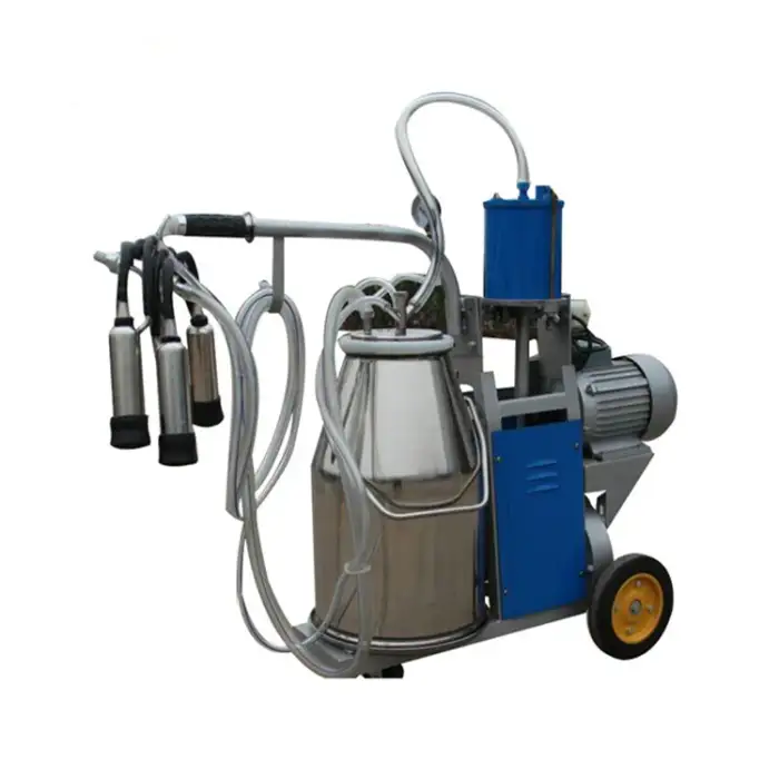 Electric Milking Machine Milker Cow Stainless Steel Milker Bucket Milk Machine