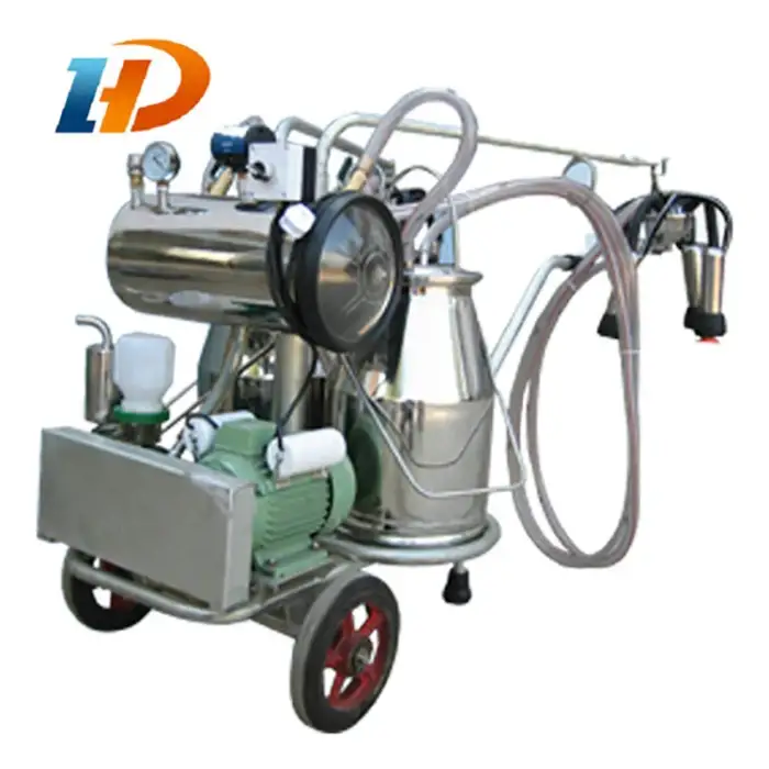 Electric Milking Machine Milker Cow Stainless Steel Milker Bucket Milk Machine