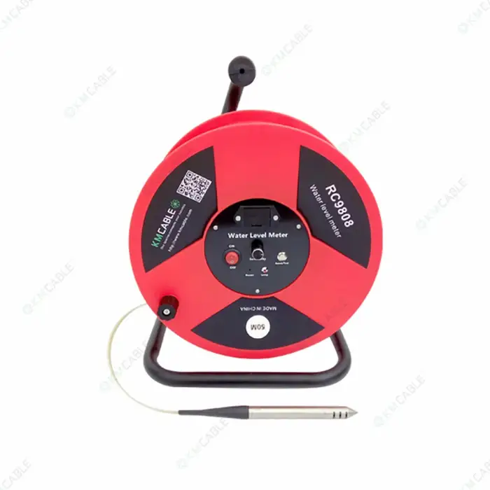 INSTOCK 30-500m Steel Tape Battery Deep Well Underground Water Level Meter