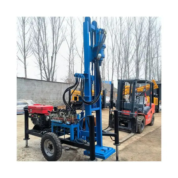 Drilling Machine for Water 120m Small Hard Rock 100m Underground Water Rig Drilling Machine 150m for sale