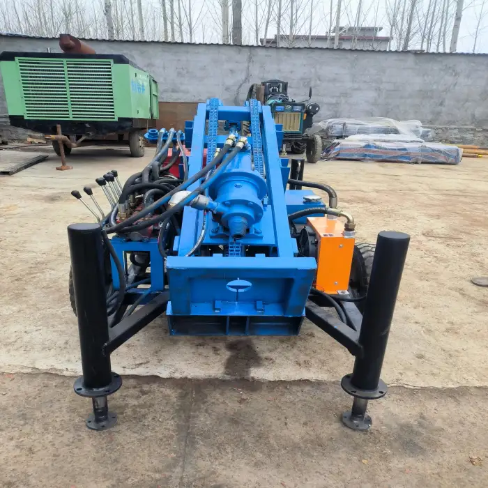 Drilling Machine for Water 120m Small Hard Rock 100m Underground Water Rig Drilling Machine 150m for sale