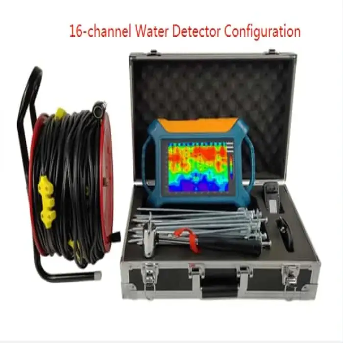 ADMT-300SX-16D 16-channel multi-channel 100m 200M 300M depth 3D Touch screen under ground water detector