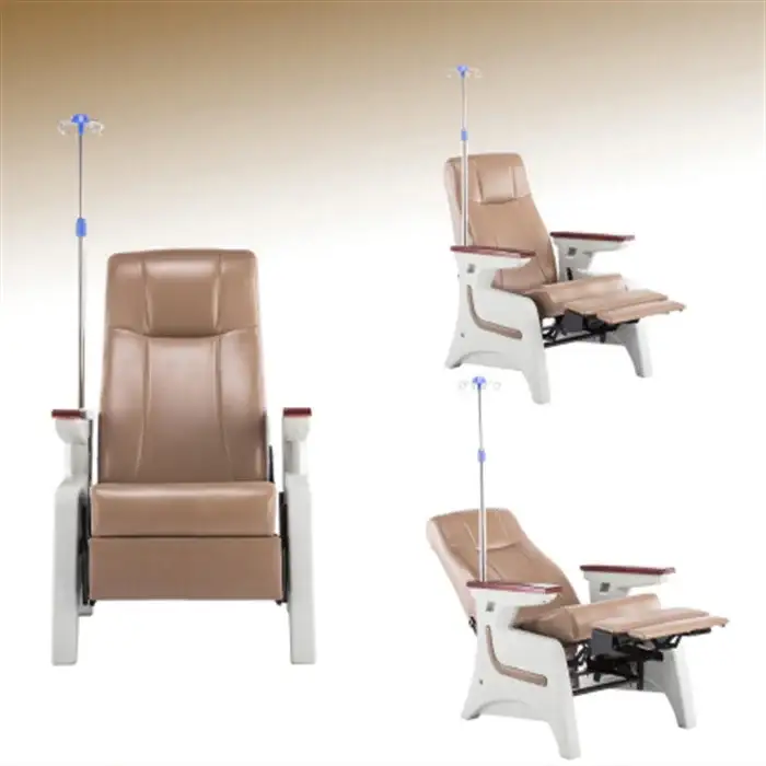 EU-594 Medical Phlebotomy Pressure Dialysis Patient Blood Transfusion Collection Chair