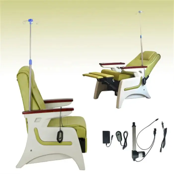 EU-594 Medical Phlebotomy Pressure Dialysis Patient Blood Transfusion Collection Chair