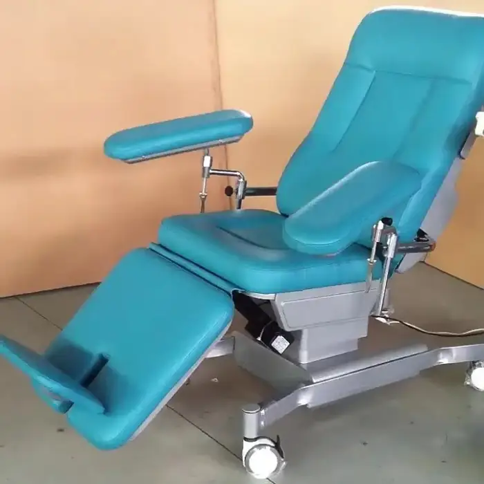 Dialysis Chair LV-B130D ospital Electric Blood Collection Chair Patient Use Donation Dialysis Chair Adjustable Transfusion