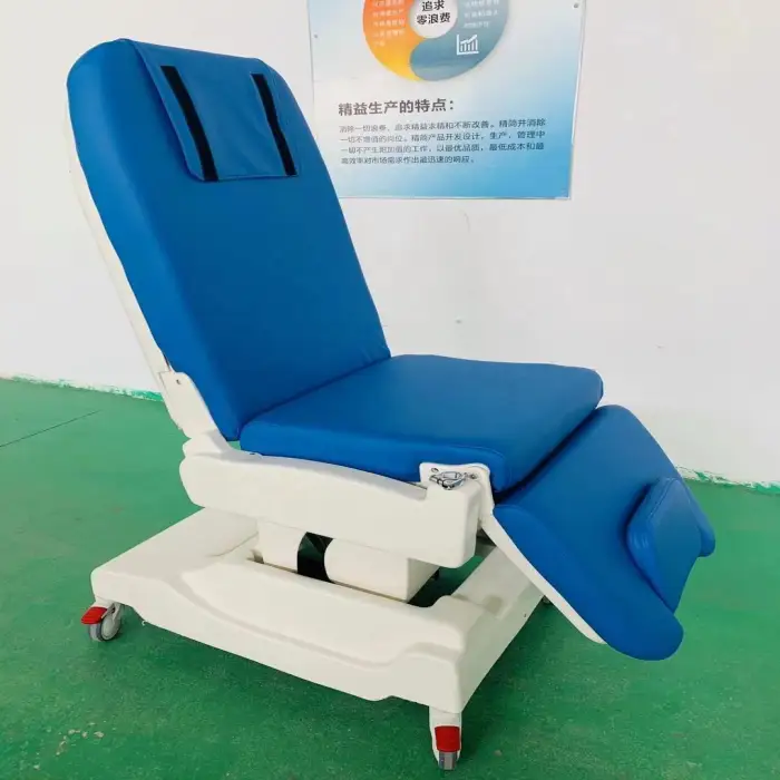 Electric  Chemotherapy Infusion Blood Collection Chair Hemodialysis Blood Chair Blood Bank Donation Chair