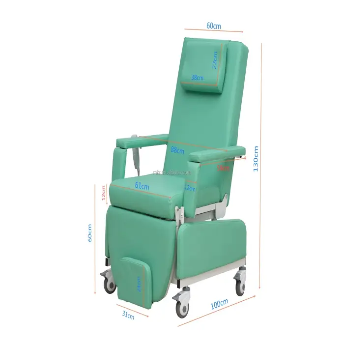 Electric  Chemotherapy Infusion Blood Collection Chair Hemodialysis Blood Chair Blood Bank Donation Chair