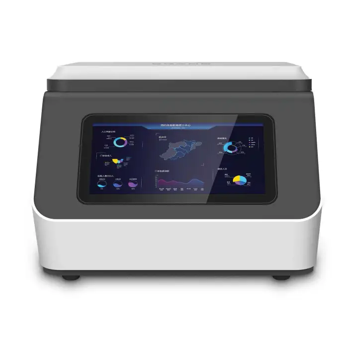 Medical Rapid Test Poct Fluorescence Immunoassay Analyzer Chemistry Analyzer microfluidic immuoassay analyzer