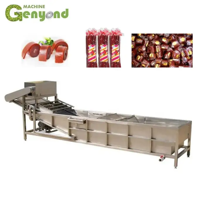 Automatic fruit roll up scraping forming drying cutting making processing machine fruit leather production plant line