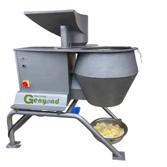 Industrial high speed even thin Potato Chips Slicing cutting Machine