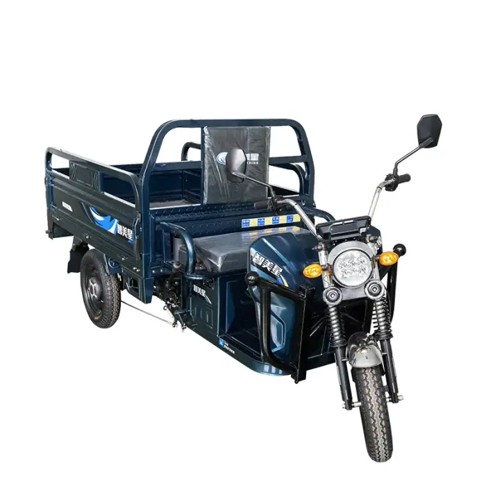 Electric Tricycles Farm Cargo Three-Wheel Adult Use Tricycle with Charging Generator for Urban Farming