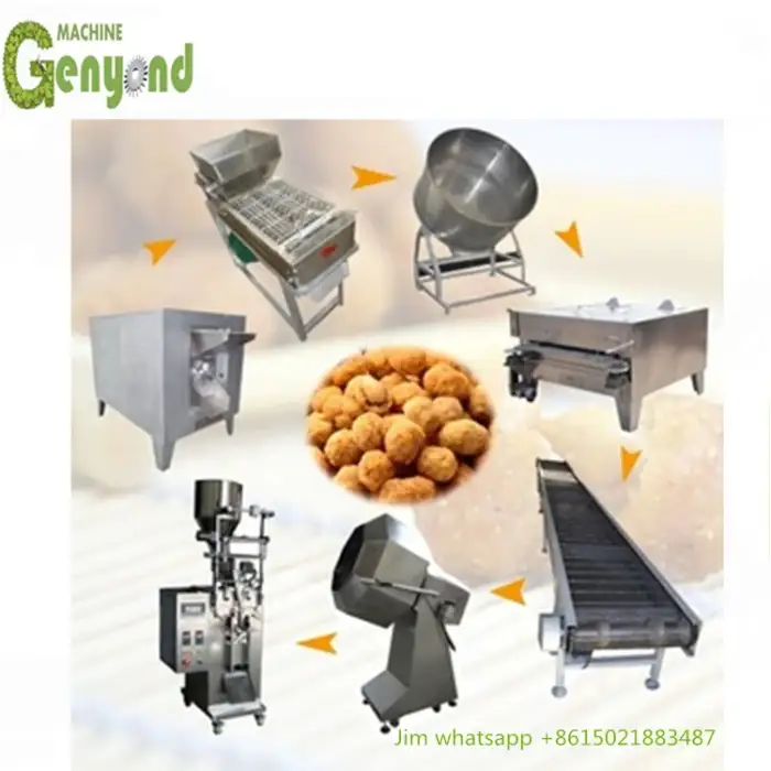 Spicy Flavor Coated Peanut Making Machine