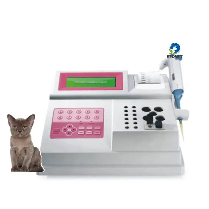 EUR PET Blood Coagulation Analyser With Touch Screen Veterinary Equipment Price for Vet