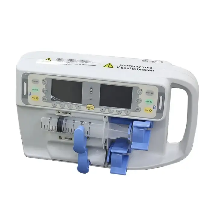 Double Channel Syringe Pump Target Controlled Infusion Pump Medical Equipment Electric Syringe Pump