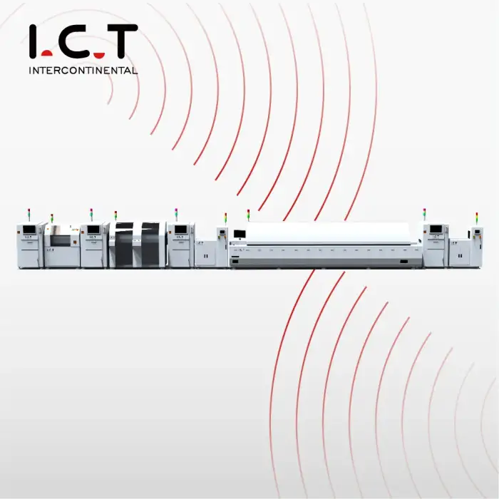 SMT Assembly Machine Solar Panel Production Line Automatic TV Assembly Line Equipment For PCB