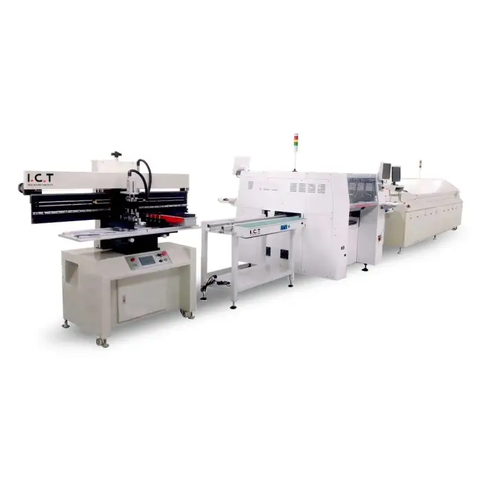 Electronics Production Machinery Smt Full Automatic Line, Led Display Smt Production Line, Smt Production Line For Led Screen