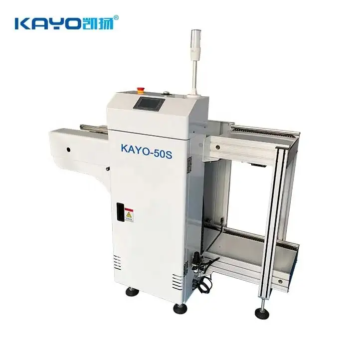 KAYO-50S SMT Automatic PCB Unloader Machine SMT Assembly Production Line PCB Conveyor PCB Magazine Unloader