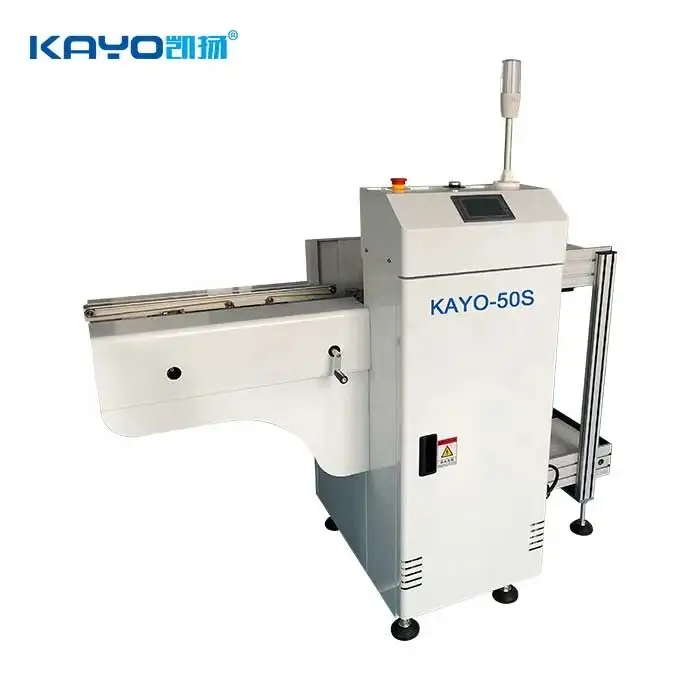 KAYO-50S SMT Automatic PCB Unloader Machine SMT Assembly Production Line PCB Conveyor PCB Magazine Unloader