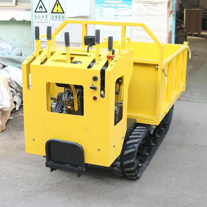 Tracked Farm Diesel Use Palm DOOVOL Heavy Duty Bucket Mini Truck Crawler Dumper