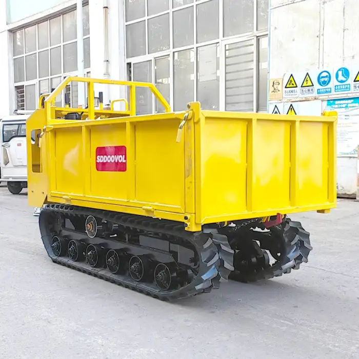 Tracked Farm Diesel Use Palm DOOVOL Heavy Duty Bucket Mini Truck Crawler Dumper