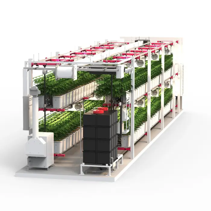 Agriculture Greenhouse Aeroponics System Container Farm Indoor Vertical Farming Growing  Machine