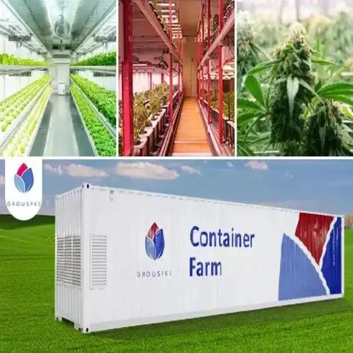 Agriculture Greenhouse Aeroponics System Container Farm Indoor Vertical Farming Growing  Machine