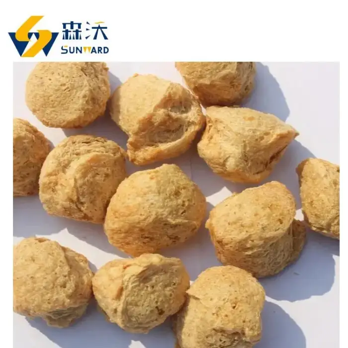 Automatic textured soya protein machine Soya Nuggets Making Machine