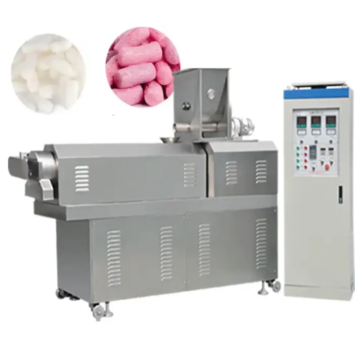 Environmentally friendly water soluble degradable packaging particles machine