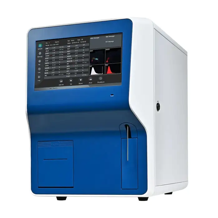 5 Part Veterinary Blood Haematology Analyzer for animals Hospital