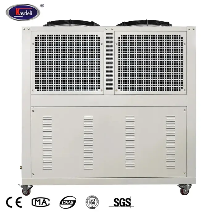 12HP In stock industrial scroll air cooling machine glycol water hydro chiller system chiller for Non Woven Fabric equipment