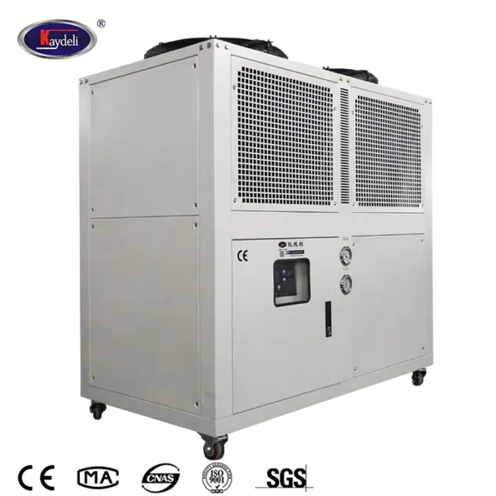 12HP In stock industrial scroll air cooling machine glycol water hydro chiller system chiller for Non Woven Fabric equipment