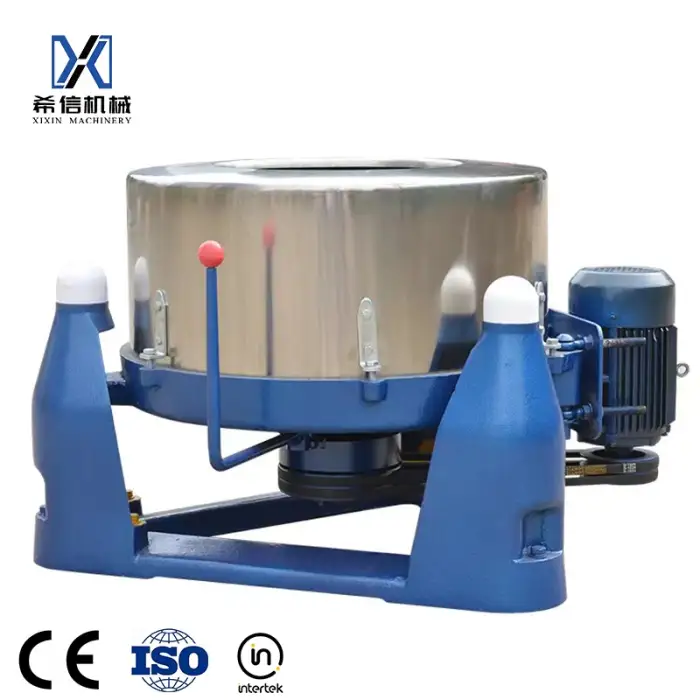 industrial centrifugal hydro extractor with inverter system