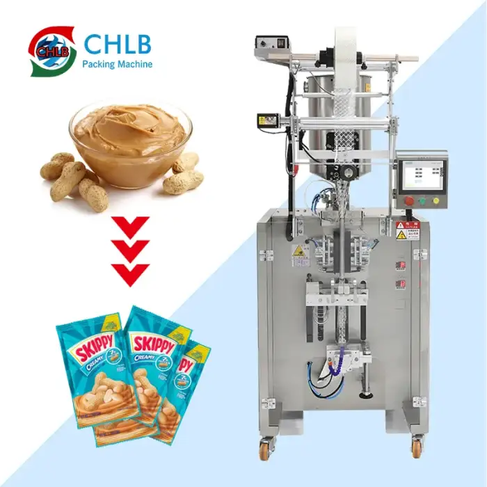 Multi-functional Chili Sauce Peanut Butter liquid packing machine Paste Sachet Pouch Sealing Packing Machine