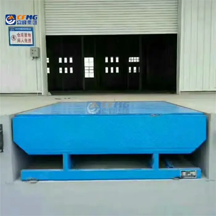 10 ton electric hydraulic container dock leveler systems loading dock equipment dock ramp