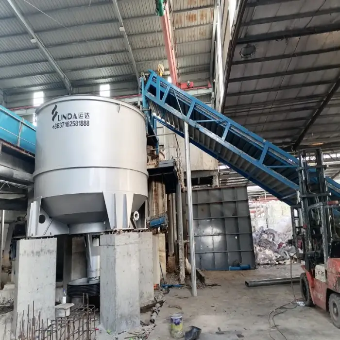 AOCC pulping system D type hydraulic pulper  continuous pulping system