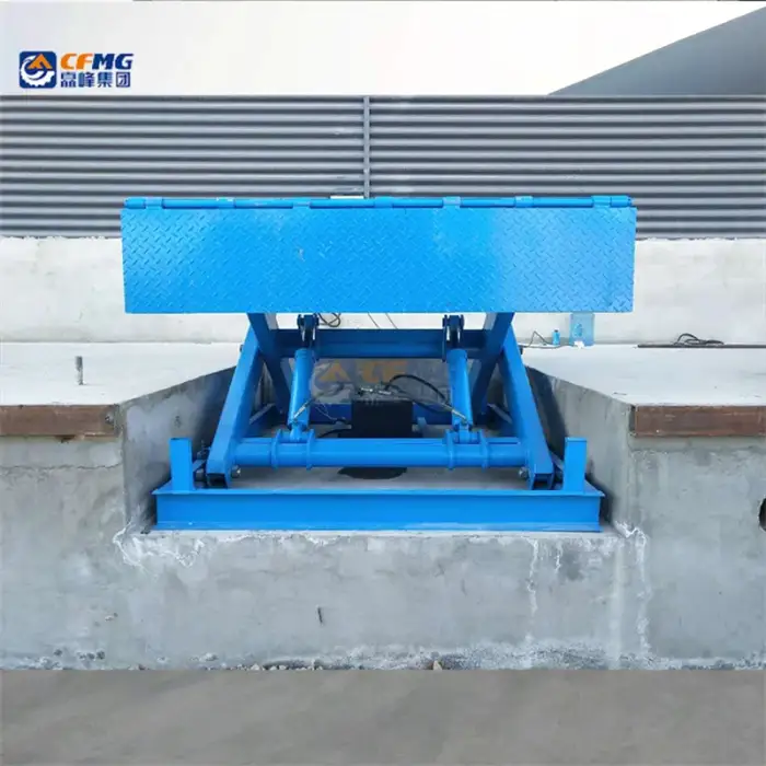 10 ton electric hydraulic container dock leveler systems loading dock equipment dock ramp