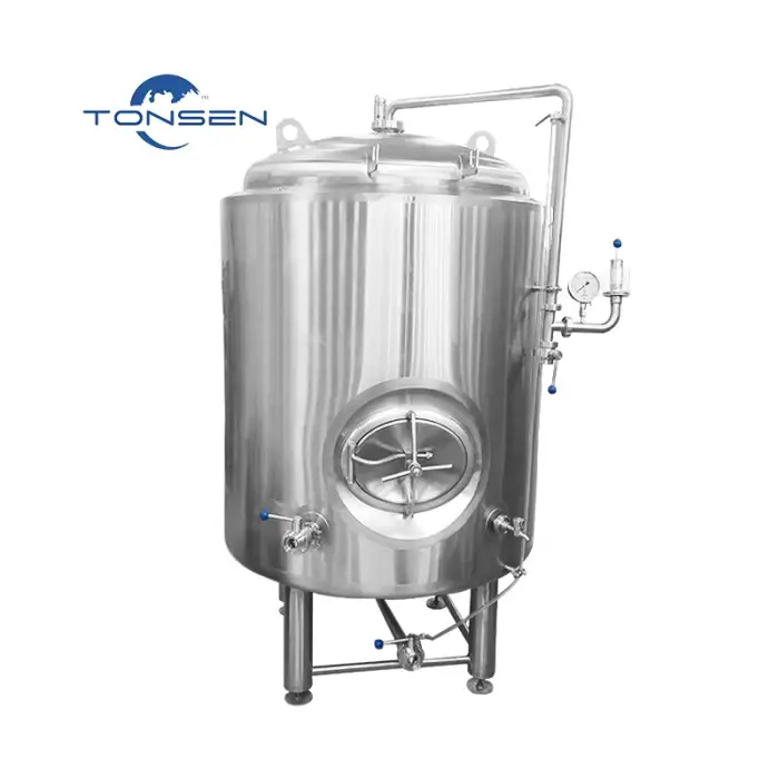 500l 5HL horizontal brite beer tank storage tank serving tank for brewery