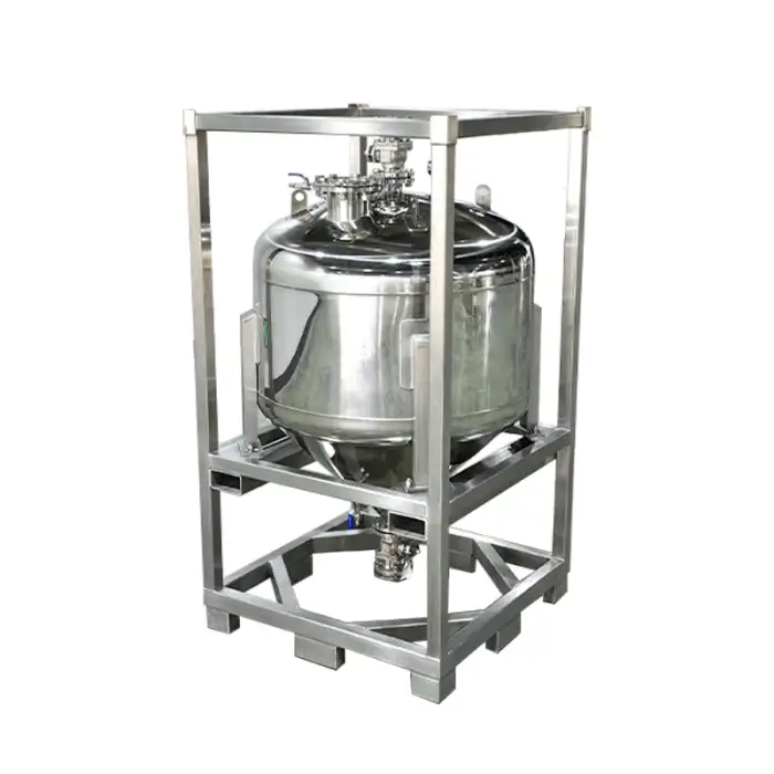 Factory Supply Stainless Steel Electrolyte Storage Tank chemical Storage barrel Storage Equipment