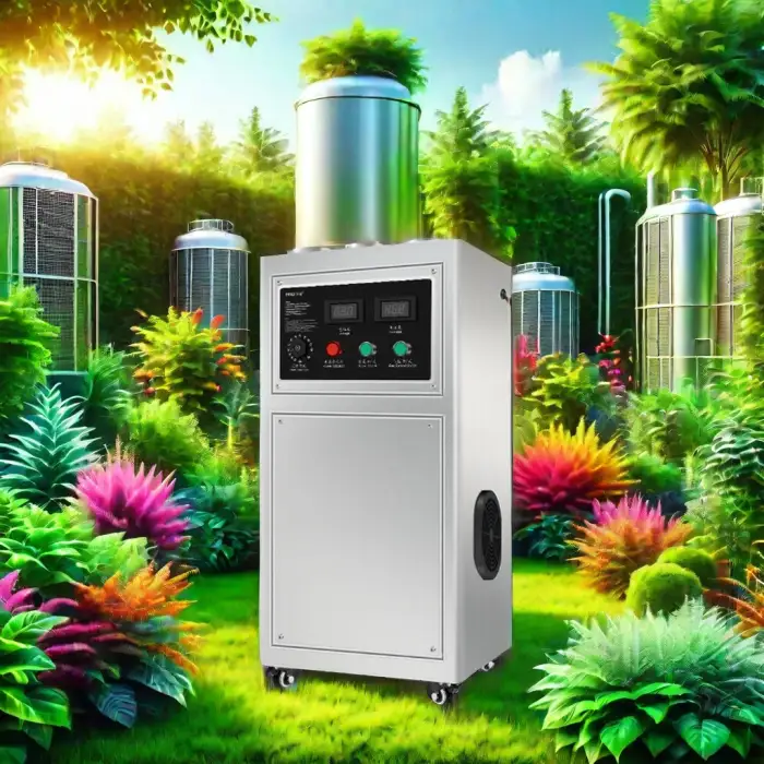 Fully Automatic Ozone Machine Vegetable Greenhouse Humid Environment Disinfection Insect Repellent Air Cleaning Equipment