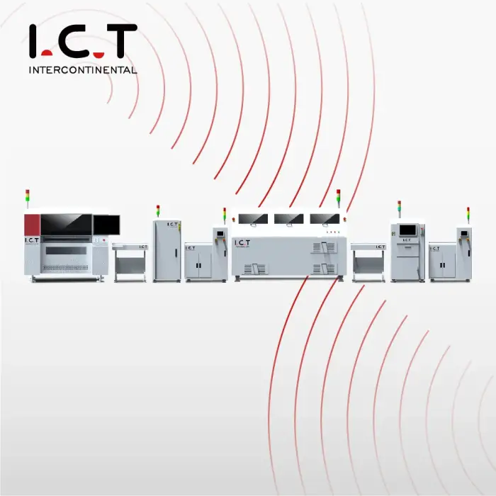 High Speed SMT Machines Pcb Assembly Line LED Light Fully Automatic Placement Machine